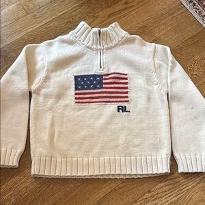 Polo by Ralph Lauren American Flag Zip Up